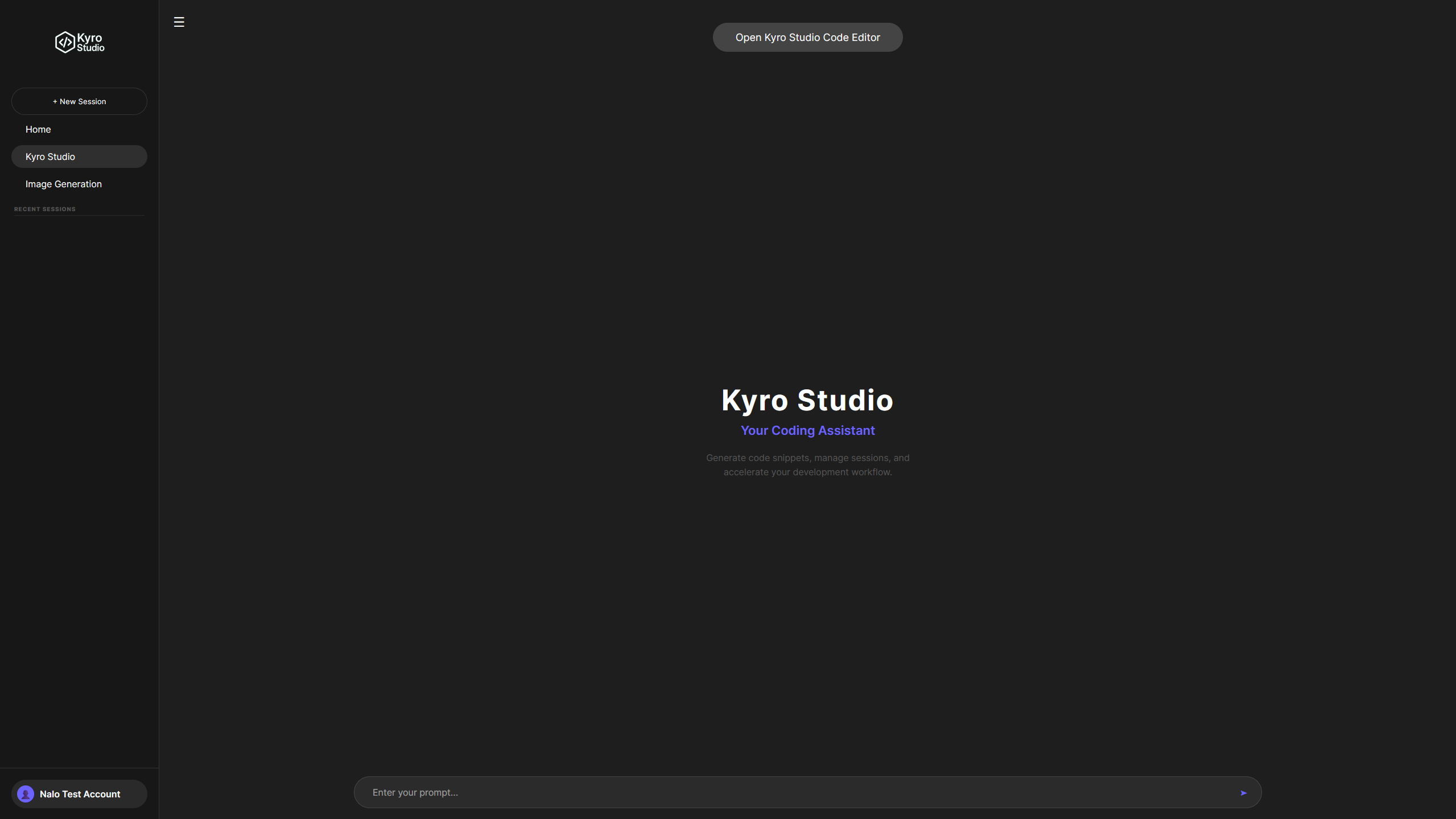 Kyro Studio Screenshot 1
